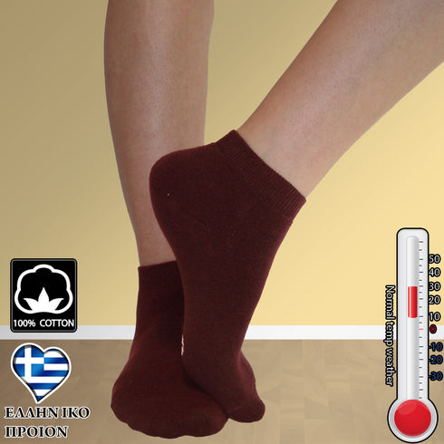 Κάλτσες Dimi Socks Καθημερινές πετσετέ (95% βαμβάκι) ΚΑΦΕ