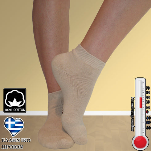 Κάλτσες Dimi Socks Καθημερινές πετσετέ (95% βαμβάκι) ΜΠΕΖ