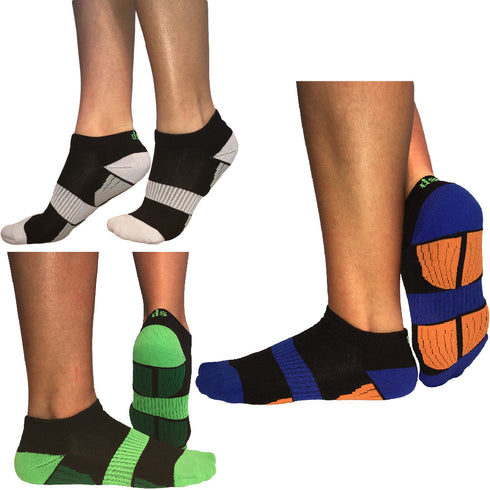 Dimi Socken Run 3.0® (Gemüse-Grau-Orange)