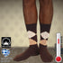 Κάλτσες Dimi Socks Ανδρικές 95% Βαμβακερές καρό ΚΑΦΕ