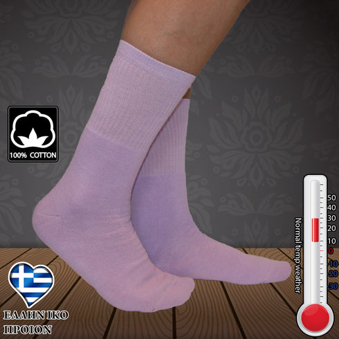 Dimi Socken Sport (Basketball, Volleyball, Tennis) klassisch LILA