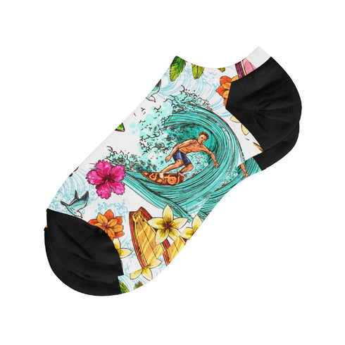 Κάλτσες #doyoudaresocks Digital Printed Low Cut Surfer Life (code 50087)