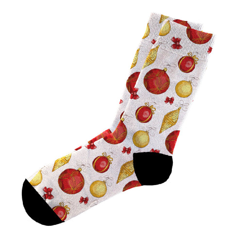 Κάλτσες #doyoudaresocks Digital Printed Casual Christmas Balls (code 60057)