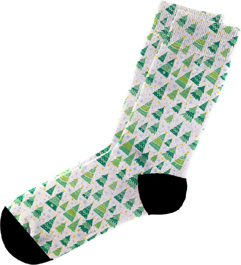 Κάλτσες #doyoudaresocks Digital Printed Casual Christmas Trees (code 60067)