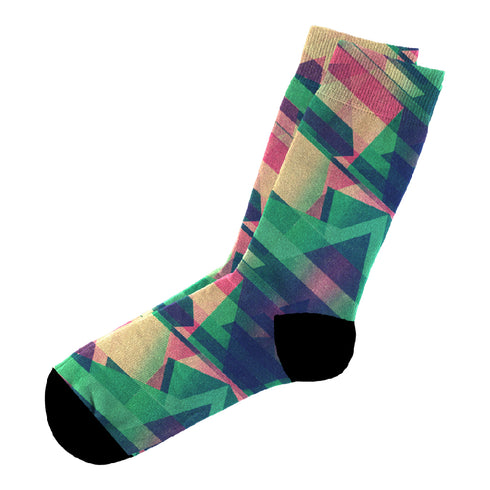 Κάλτσες #doyoudaresocks Digital Printed Casual Glitch (code 60099)