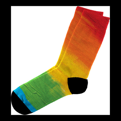 Κάλτσες #doyoudaresocks Digital Printed Casual Pride Rainbow (code 60109)