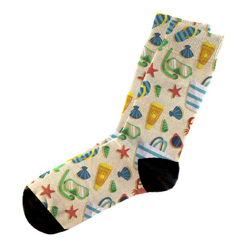 Κάλτσες #doyoudaresocks Digital Printed Casual Beach Equipment (code 60114)