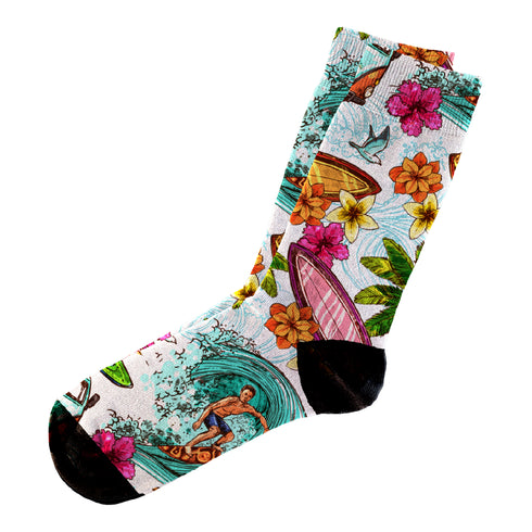 Κάλτσες #doyoudaresocks Digital Printed Casual Surfer Life (code 60118)