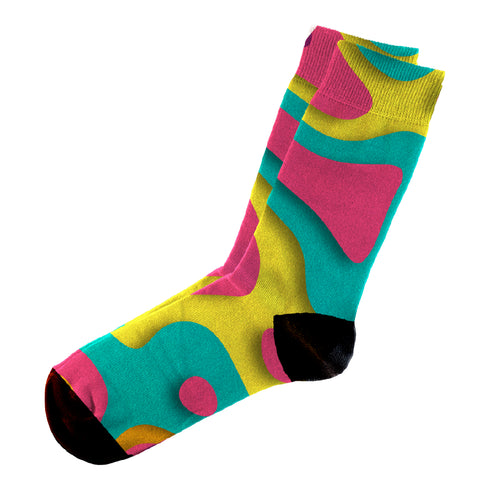 Κάλτσες #doyoudaresocks Digital Printed Casual Multicolor (code 60124)