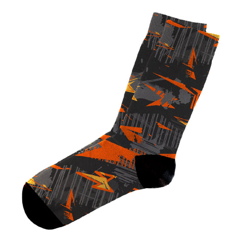 Κάλτσες #doyoudaresocks Digital Printed Casual GreyLand (code 60125)
