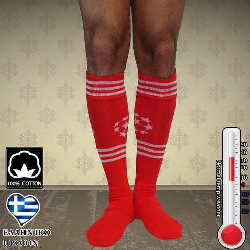 Κάλτσες Dimi Socks Ποδοσφαίρου ΚΟΚΚΙΝΕΣ