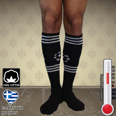 Κάλτσες Dimi Socks Ποδοσφαίρου ΜΑΥΡΕΣ