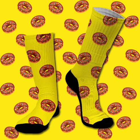 Κάλτσες #doyoudaresocks Digital Printed SuperSport Donuts (code 70012)