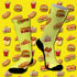 Κάλτσες #doyoudaresocks Digital Printed SuperSport Junk Foods (code 70018)