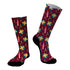 Κάλτσες #doyoudaresocks Digital Printed SuperSport Christmas Candles (code 70060)