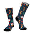 Κάλτσες #doyoudaresocks Digital Printed SuperSport Christmas Santa Claus (code 70069)