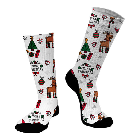 Κάλτσες #doyoudaresocks Digital Printed SuperSport Christmas Spirit (code 70070)