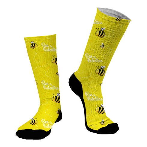 Socken #doyoudaresocks Digital bedruckte SuperSport Bee My Valentine (Code 70087)