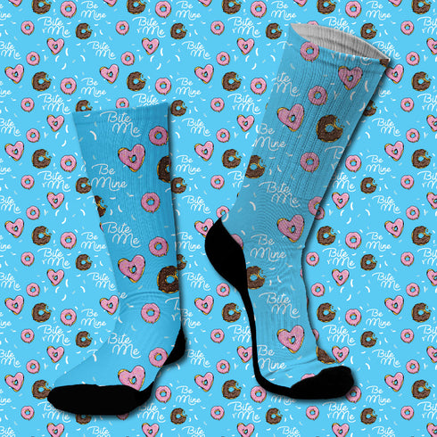 Κάλτσες #doyoudaresocks Digital Printed SuperSport Bite Me (code 70089)