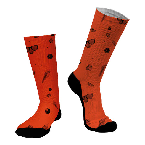 Κάλτσες #doyoudaresocks Digital Printed SuperSport Mystirious Things (code 70098)
