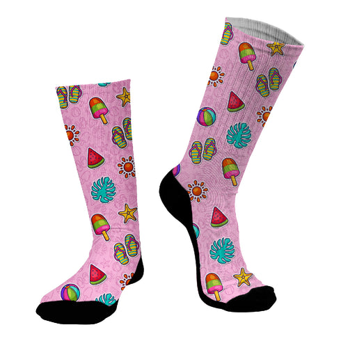 Κάλτσες #doyoudaresocks Digital Printed SuperSport Summer Staff (code 70122)