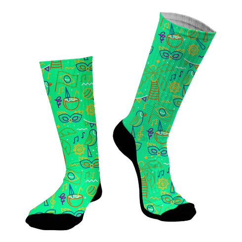 Κάλτσες #doyoudaresocks Digital Printed SuperSport Beach Party (code 70130)