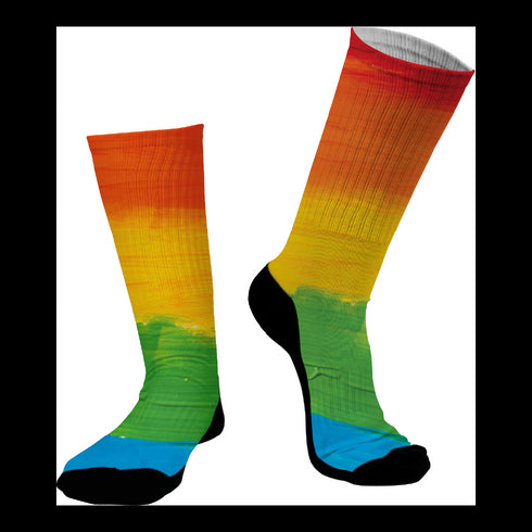 Κάλτσες #doyoudaresocks Digital Printed SuperSport Pride Rainbow (code 70132)