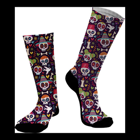 Dia De Los Muertos SockBox #doyoudaresocks Digital Printed GiftBox (code 000109)