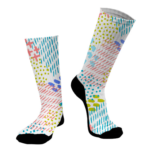 Κάλτσες #doyoudaresocks Digital Printed SuperSport Summer Drawing (code 70143)