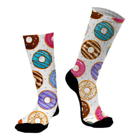 Κάλτσες #doyoudaresocks Digital Printed SuperSport Donuts (code 70151)