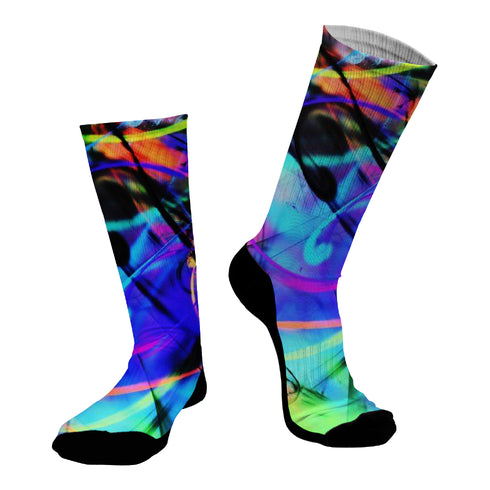 Κάλτσες #doyoudaresocks Digital Printed SuperSport 4th Dimension (code 70156)