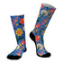 Κάλτσες #doyoudaresocks Digital Printed SuperSport Flowers (code 70164)