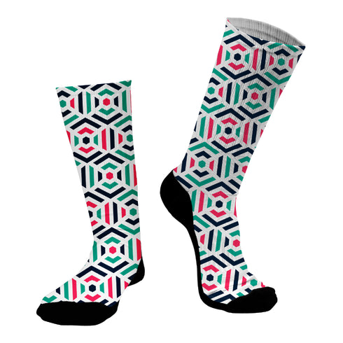 Κάλτσες #doyoudaresocks Digital Printed SuperSport Colored Motivo (code 70166)