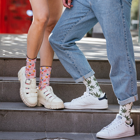 Κάλτσες #doyoudaresocks Digital Printed SuperSport Weed (code 70117)