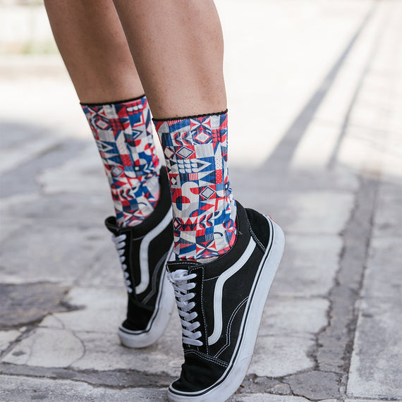 Κάλτσες #doyoudaresocks Digital Printed SuperSport Modern Motivo (code 70030)