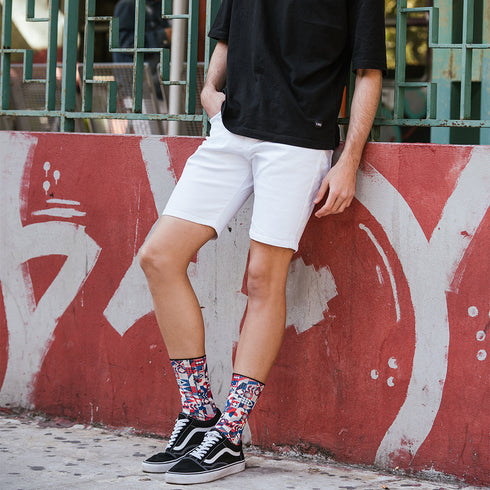 Κάλτσες #doyoudaresocks Digital Printed SuperSport Modern Motivo (code 70030)