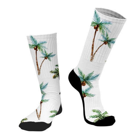 Κάλτσες #doyoudaresocks Digital Printed SuperSport Palm Tree (code 70002)
