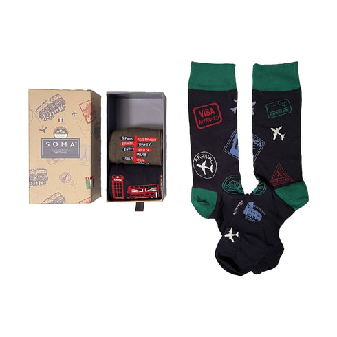 Κάλτσες Traveler Λεπτές 3pack (code 9007)