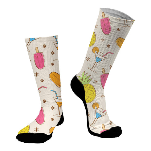 Κάλτσες #doyoudaresocks Digital Printed SuperSport Cocktail (code 70011)