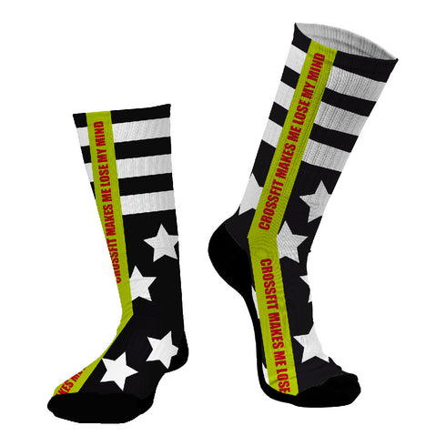 Κάλτσες #doyoudaresocks Digital Printed SuperSport CrossFit Stars (code 70053)