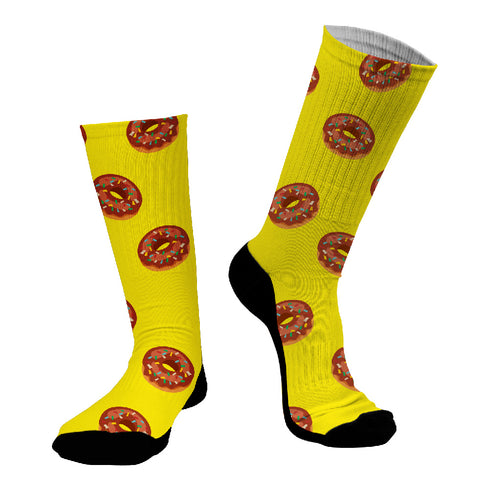 Κάλτσες #doyoudaresocks Digital Printed SuperSport Donuts (code 70012)