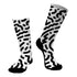 Κάλτσες #doyoudaresocks Digital Printed SuperSport Drawing Zebra (code 70013)