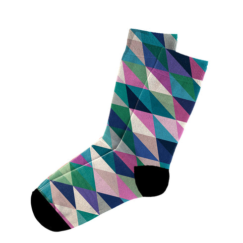 Κάλτσες #doyoudaresocks Digital Printed Casual Checkers (code 60002)