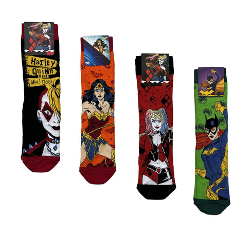 Κάλτσες DC Women Heroes Λεπτές 4pack (code 9009)