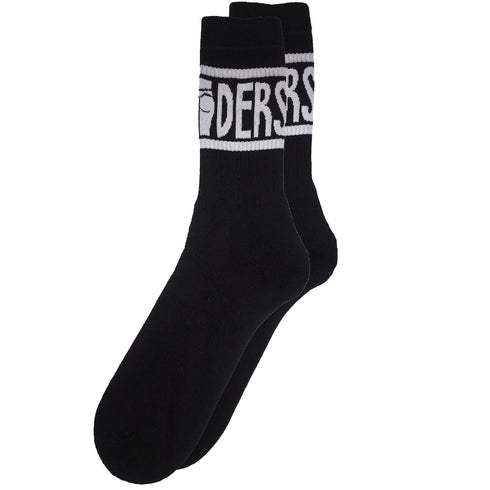 Κάλτσες Invader by Dimi socks Αθλητικές Βαμβακερές Μαύρες