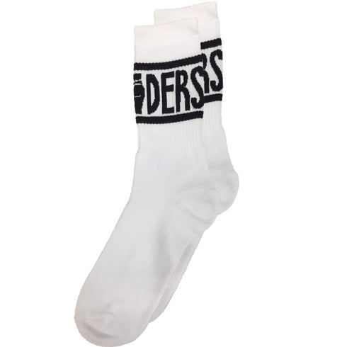 Κάλτσες Invader by Dimi socks Αθλητικές Βαμβακερές Λευκές