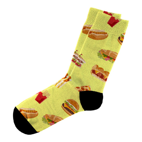 Socken #doyoudaresocks Digital bedruckte Casual Junk Foods (Code 60041)