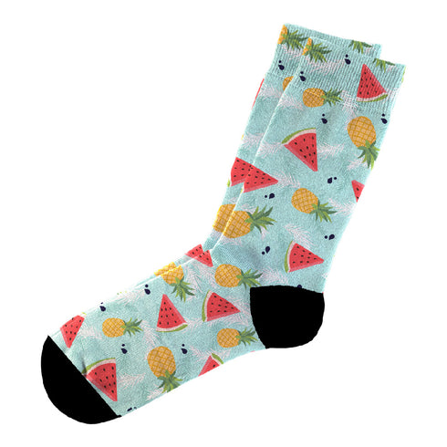 Κάλτσες #doyoudaresocks Digital Printed Casual Watermelon & Pineapple (code 60011)