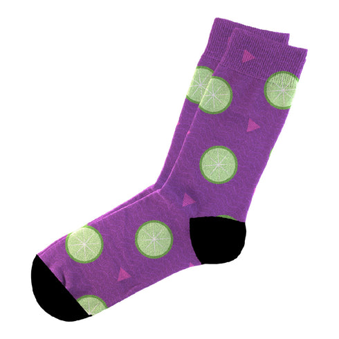 Κάλτσες #doyoudaresocks Digital Printed Casual Lime (code 60014)