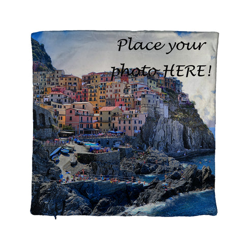 Η Δική Σας Φωτογραφία Εκτυπωμένη Σε Μαξιλάρι Βελουτέ 40x40